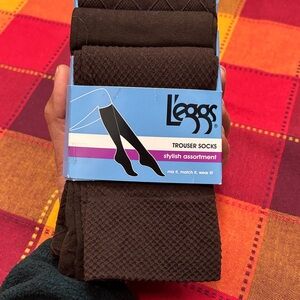 Brown Trouser Socks - 3 Pair Pack